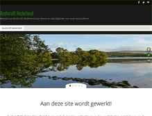 Tablet Screenshot of bushcraftnederland.nl